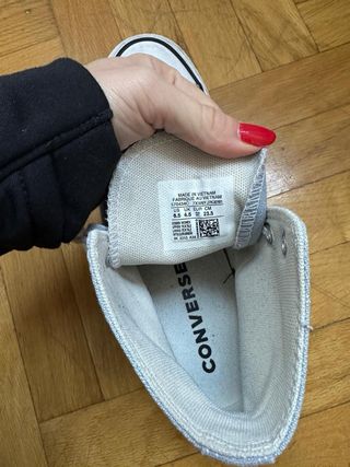 Converse Zapatillas Altas Grises