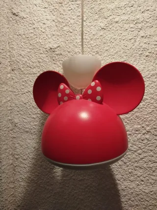 Lámpara infantil Minnie Mouse