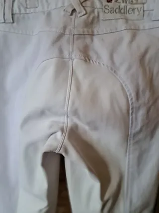 Pantalón hípica concurso blanco