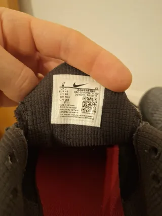 Nike TN Air Gris y Naranja