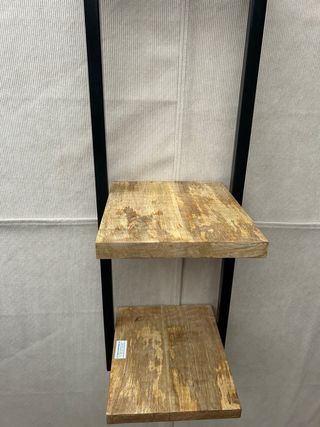 Estantería Industrial Madera y Metal