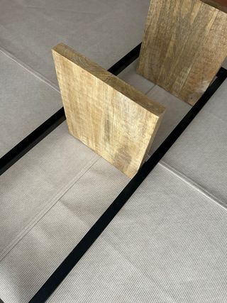 Estantería Industrial Madera y Metal