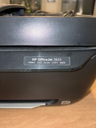 Impresora HP OfficeJet 3833 Negra