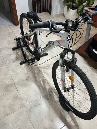 Bicicleta Rockrider Blanca