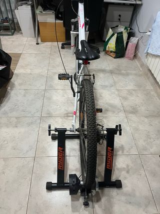 Bicicleta Rockrider Blanca