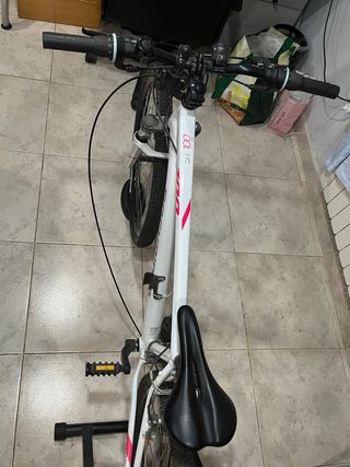 Bicicleta Rockrider Blanca