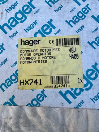 OPERATORE MOTORE HAGER HX741 (48V) NUOVO
