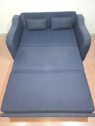 Sofá Cama Azul Marino