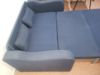 Sofá Cama Azul Marino