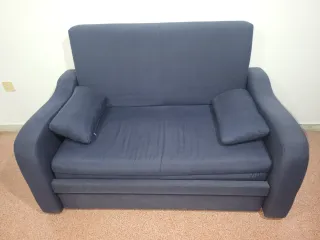 Sofá Cama Azul Marino
