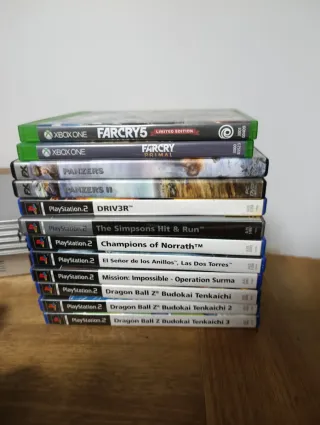 PS2 + Juegos