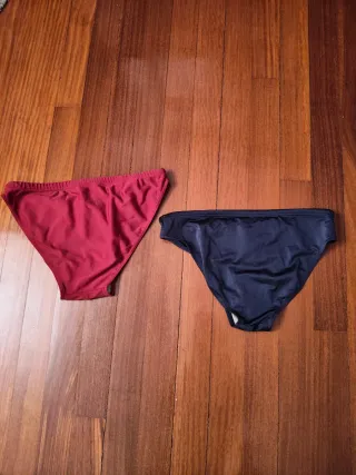 2 bañadores Speedo hombre XL burdeos/azul