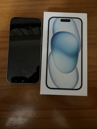 iPhone 15 128 GB como NUEVO – 100 % batería