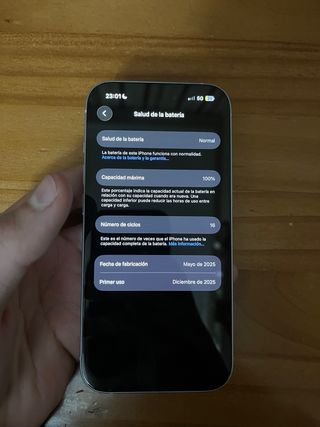 iPhone 15 128 GB como NUEVO – 100 % batería