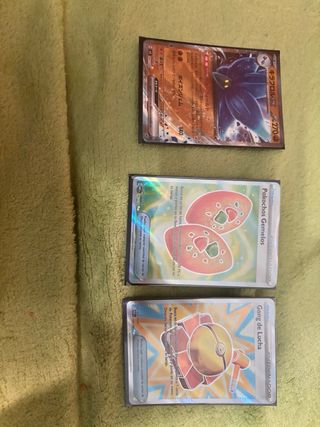 Cartas Pokémon Riolu, Wooper, Stufful, Shroodle