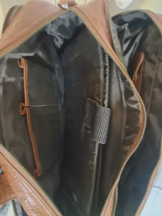 Maletín STILORD Marrón para Ordenador