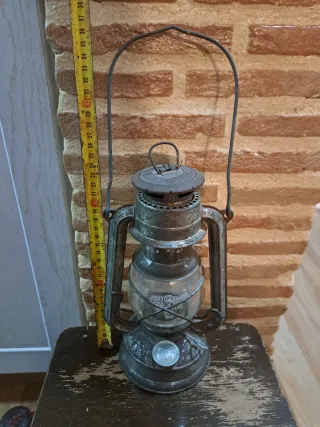 Antigua Lámpara Farol Gas Barco Mina Cortijo