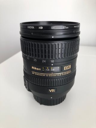 Objetivo Nikon AF-S DX Nikkor 16-85mm VR