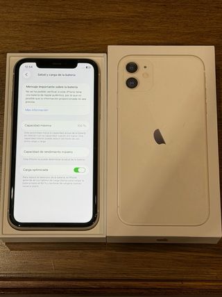 iPhone 11 128GB Blanco Batería 100%