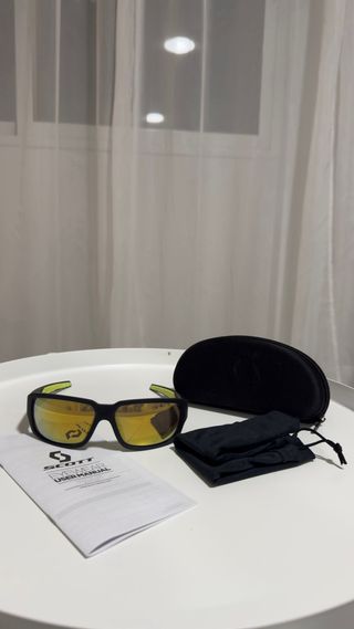 Gafas SCOTT Obsess ACS Negro/Oro Neón