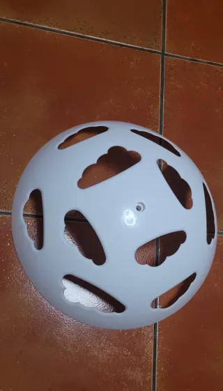 Lámpara infantil nubes