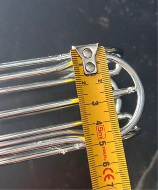 Porta capsule caffè metallo argento