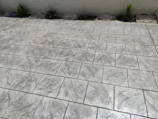 Hormigón impreso para exteriores