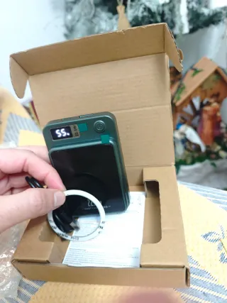 Batería/Power bank cargador iPhone, Samsung Xiaomi