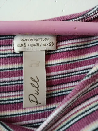Top Pull&Bear Rayas Talla S