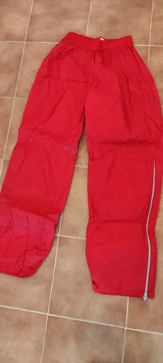 Pantalones de esquí negros con tirantes