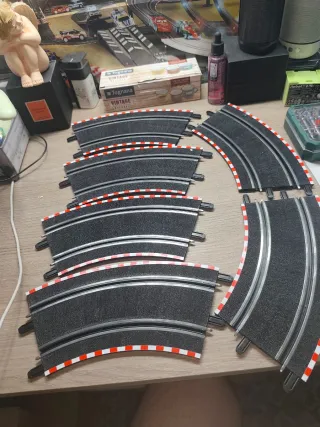 Scalextric Compact 1:43 Lote 6 Curvas R1/45