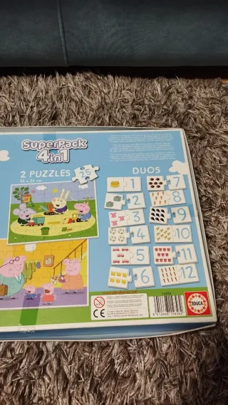 Puzzle Peppa Pig 2 Puzzles 25 Piezas