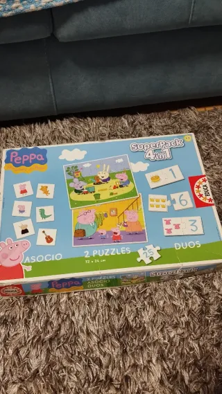 Puzzle Peppa Pig 2 Puzzles 25 Piezas