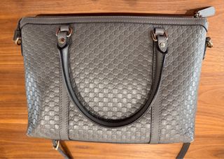 Bolso Gucci Microguccissima Gris