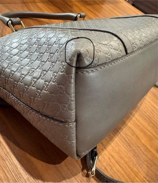 Bolso Gucci Microguccissima Gris