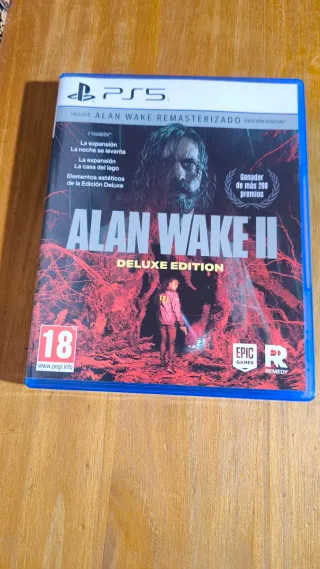 Alan Wake 2 PS5 Deluxe Edition Sin un rasguño