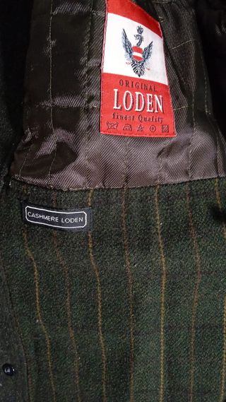 Chaquetón de hombre SCELTO cachemira verde oliva