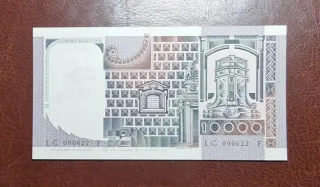 10.000 Lire Del Castagno Banca d'Italia, Originale