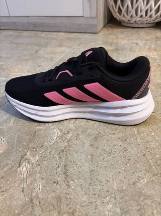 Zapatillas Adidas Galaxy 7 w Negras Rosas