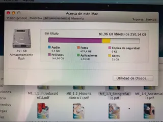 MacBook Air 11 i5 256GB 4GB RAM