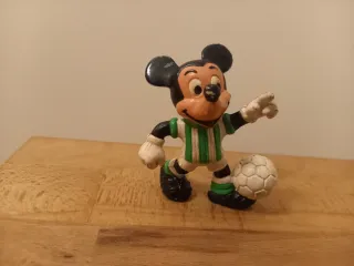 Figura Mickey Futbolista betis PVC