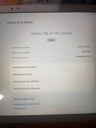 Samsung Galaxy Tab A7 Tablet