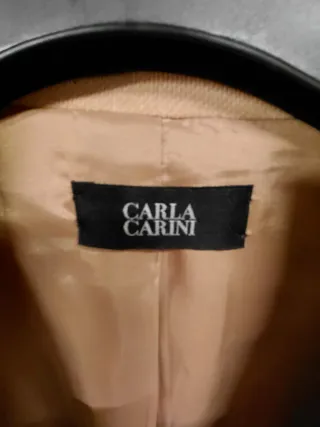Giacca Carla Carini Beige Tg 42