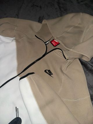 Tuta Nike Tech Beige Bianca Taglia S