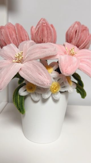 Jarrón Flores Infinitas Hecho a Mano