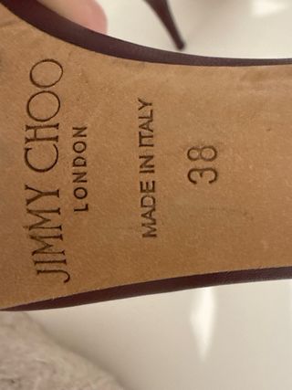 Sandalias de tacón  Jimmy Choo Rojas