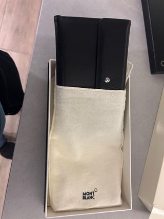 Cartera Montblanc Negra serie LA VIE BOHEME