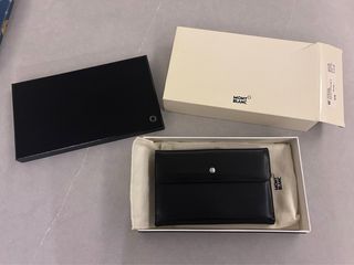 Cartera Montblanc Negra serie LA VIE BOHEME