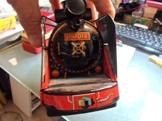 Tren de Hojalata Antiguo Juguete