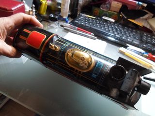 Tren de Hojalata Antiguo Juguete